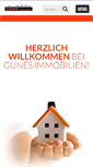 Mobile Screenshot of guenes-immobilien.de